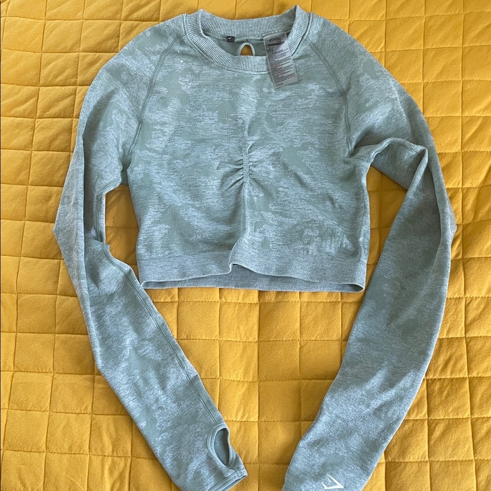 Gymshark Camo Top